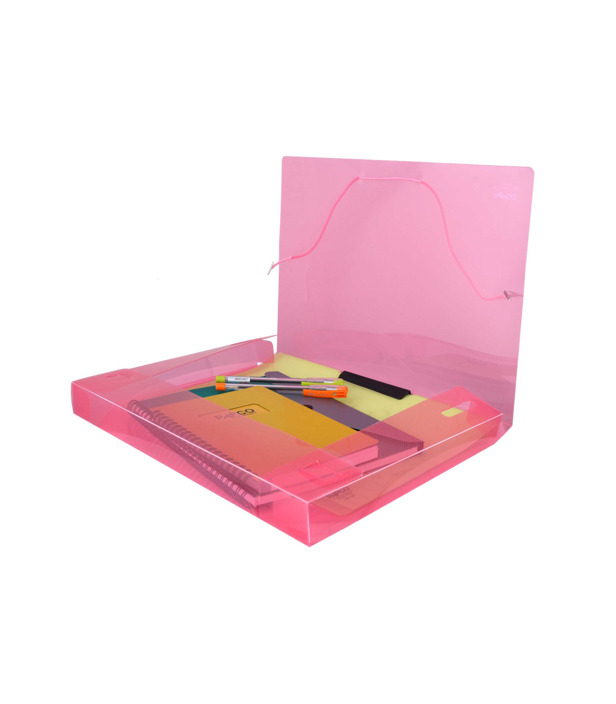 کیف مدارک کش دار شفاف