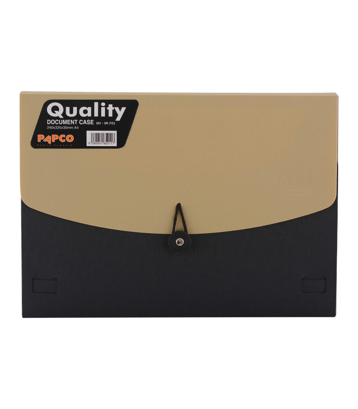 کیف مدارک دو رنگ راه راه