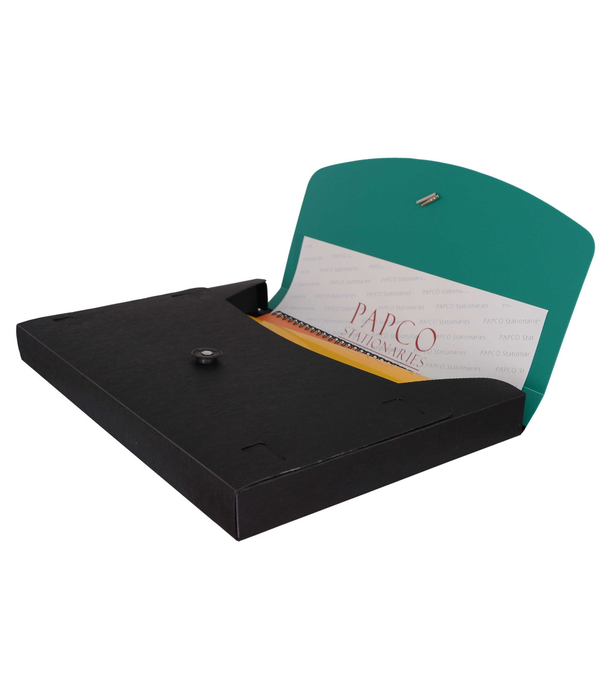 کیف مدارک دو رنگ راه راه