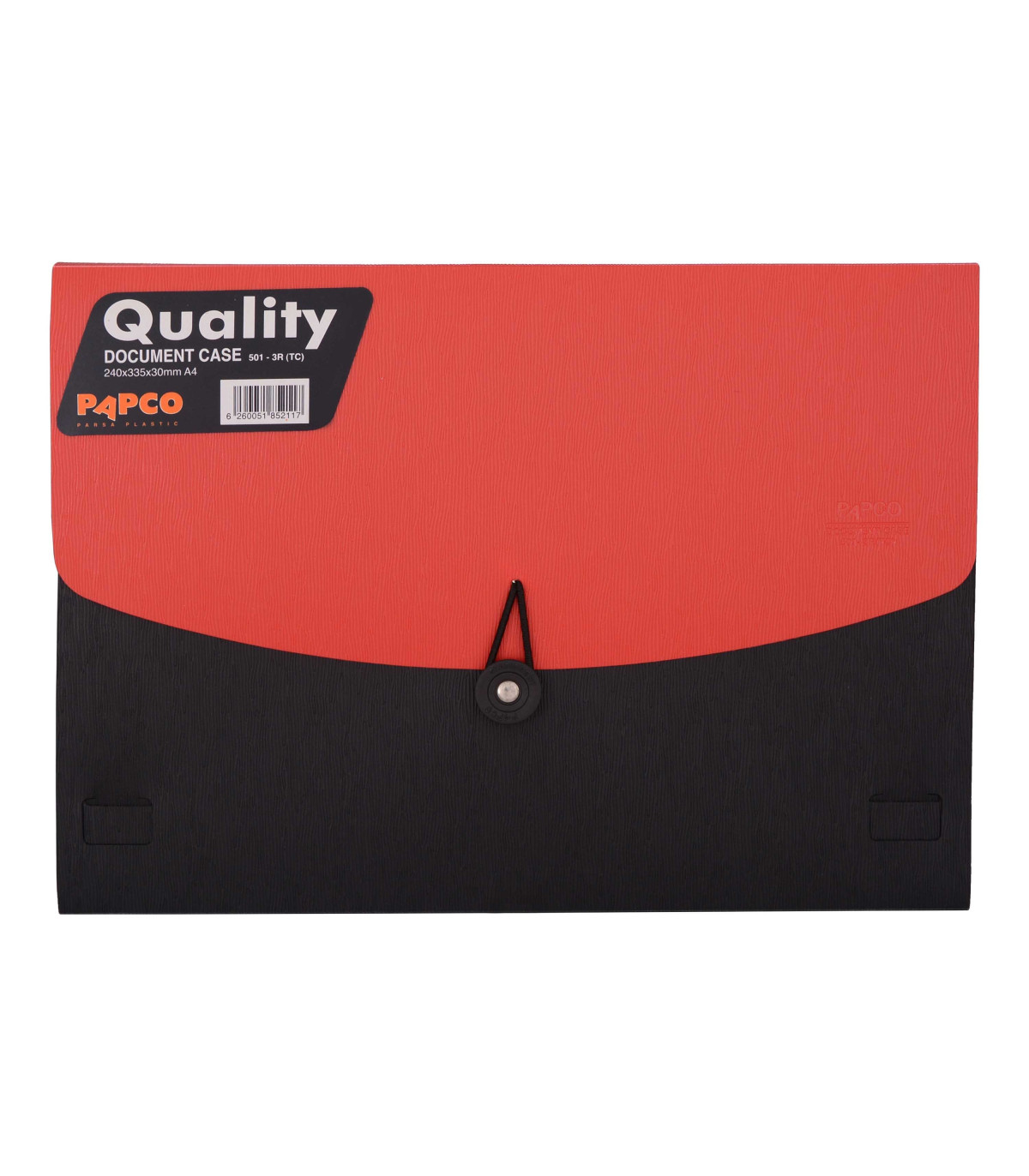 کیف مدارک دو رنگ راه راه