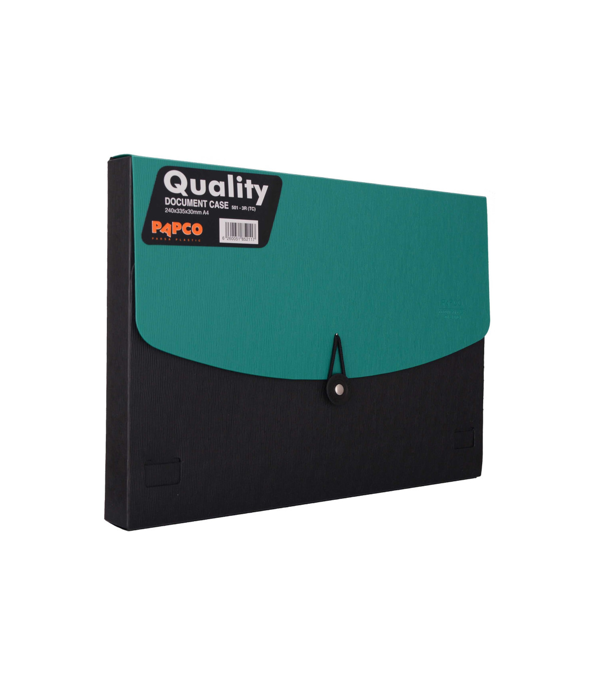 کیف مدارک دو رنگ راه راه