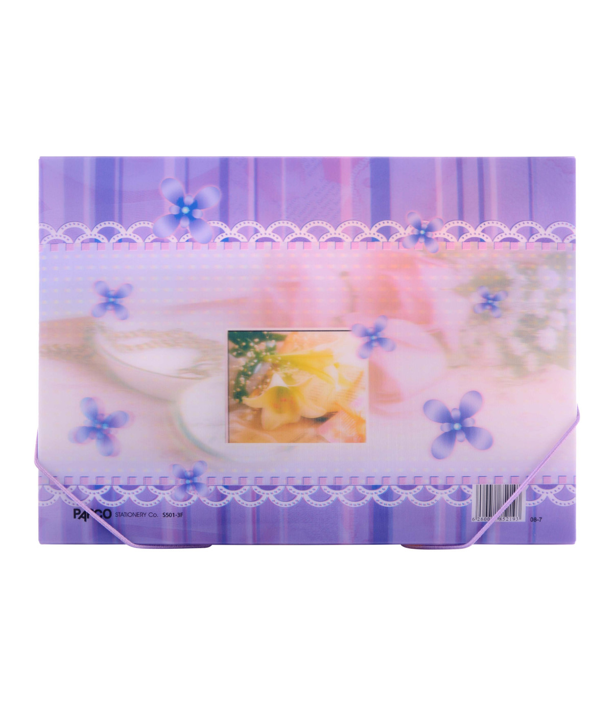 کیف مدارک کش دار طرح دار