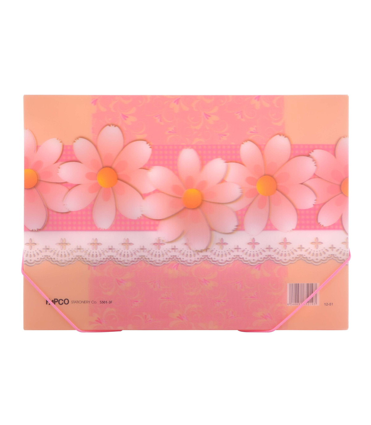 کیف مدارک کش دار طرح دار