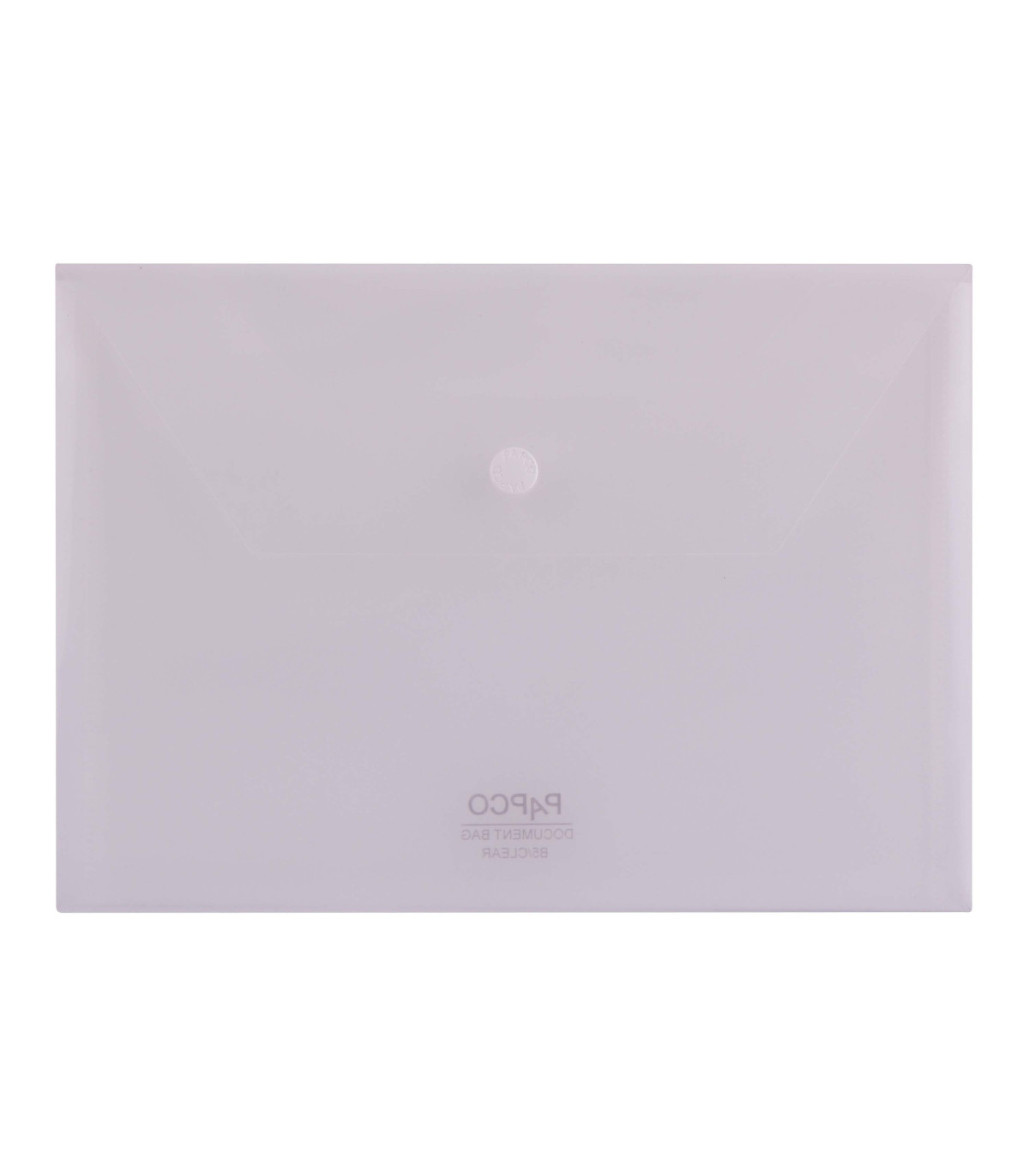 پاکت دکمه دار شفاف B5