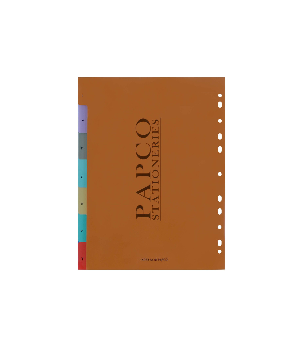 ایندکس 7 عددی (با چاپ اعداد)