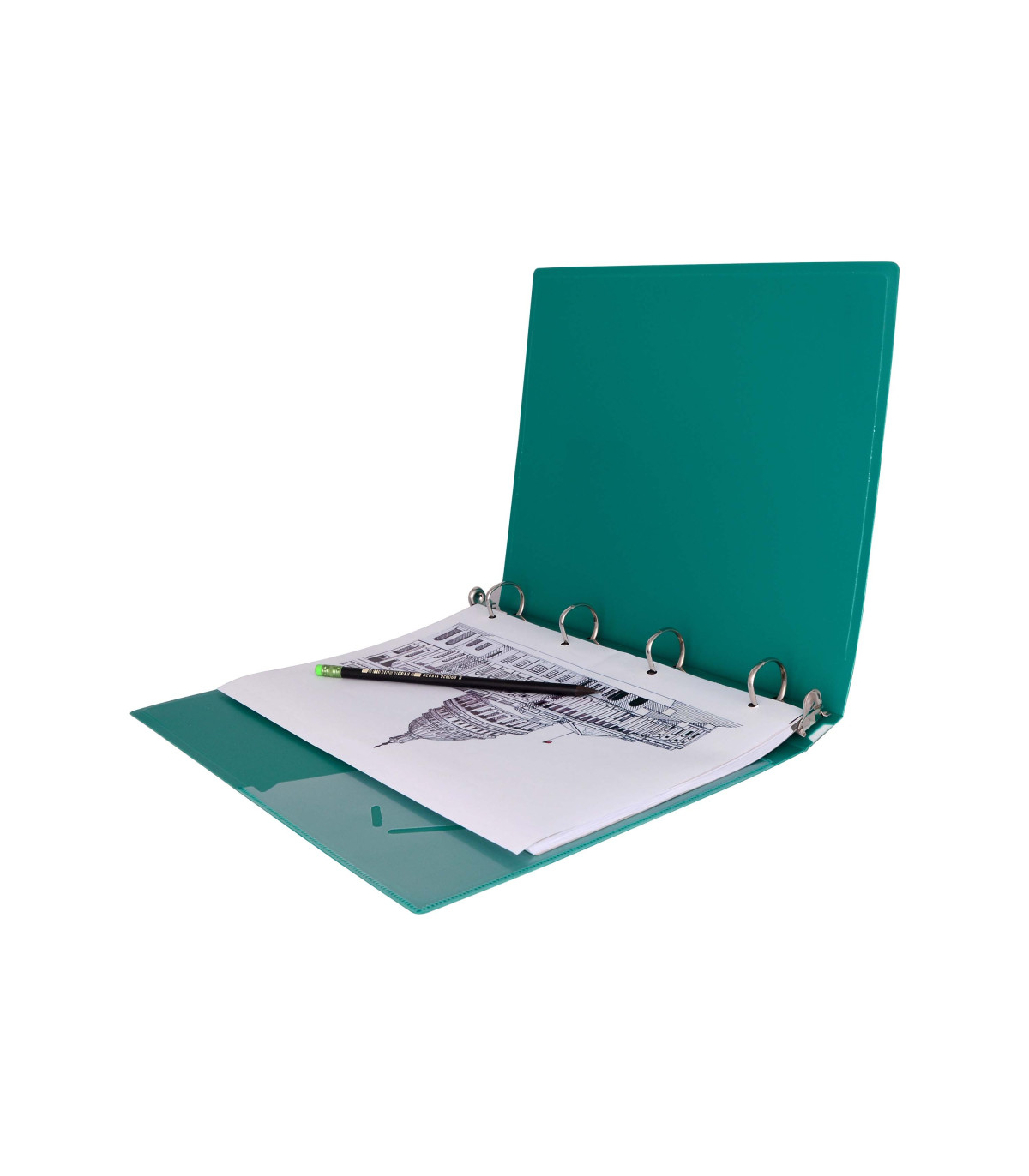 کلاسور 4 حلقه(مات)