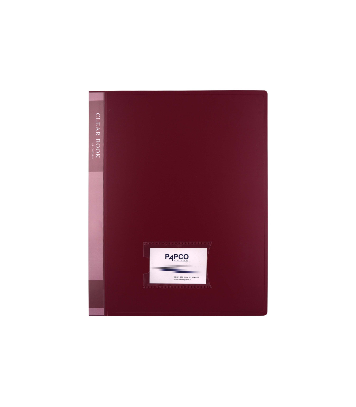 کلیر بوک 50 برگ قفل فلزی