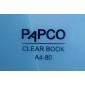 کلیر بوک 80 برگ قاب دار شفاف