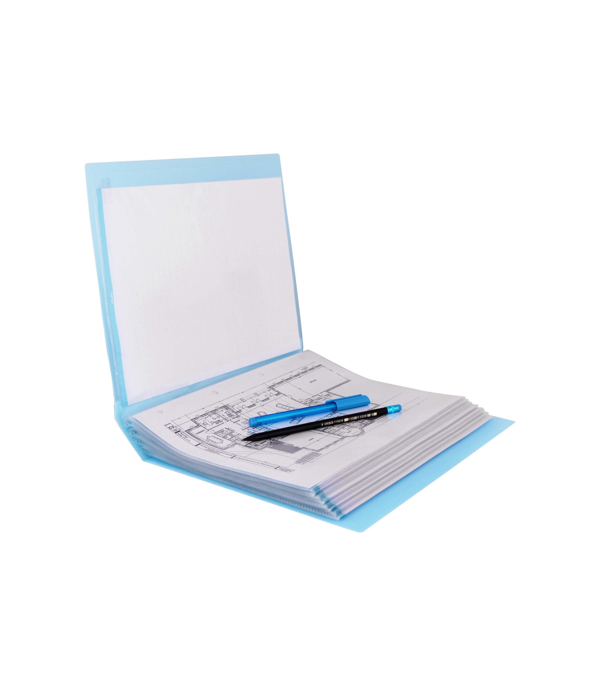 کلیر بوک 80 برگ قاب دار شفاف