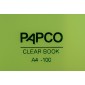 کلیر بوک 100 برگ قاب دار شفاف