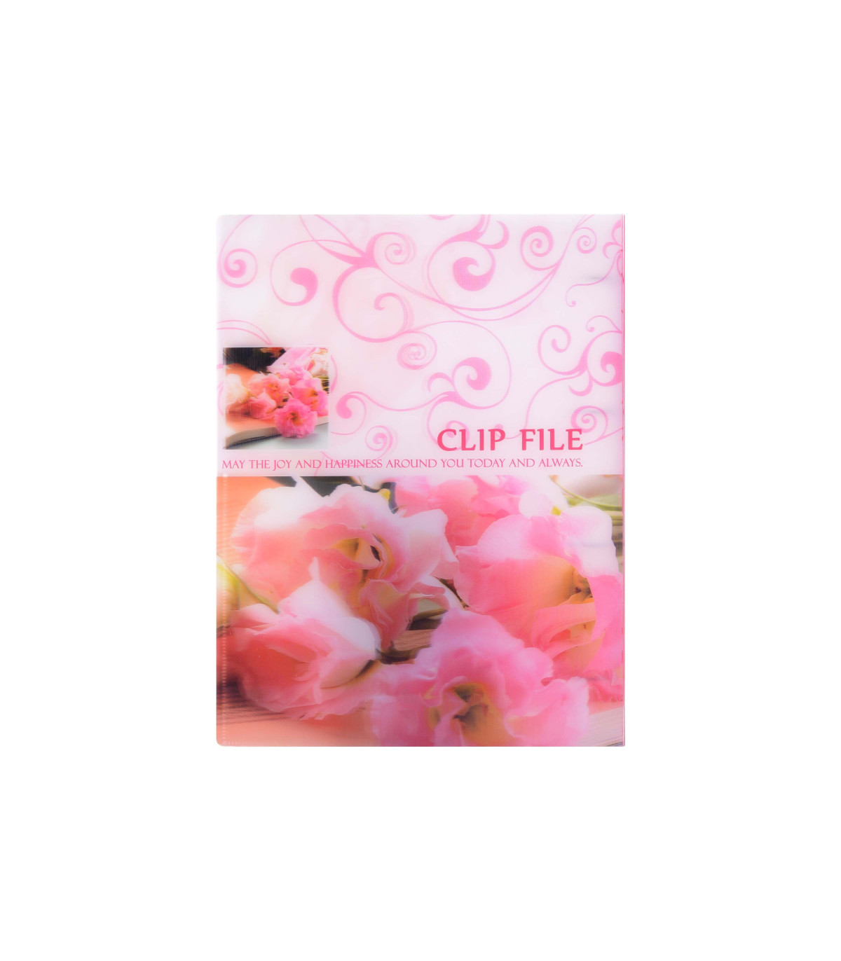 کلاسور چهار حلقه طرح دار