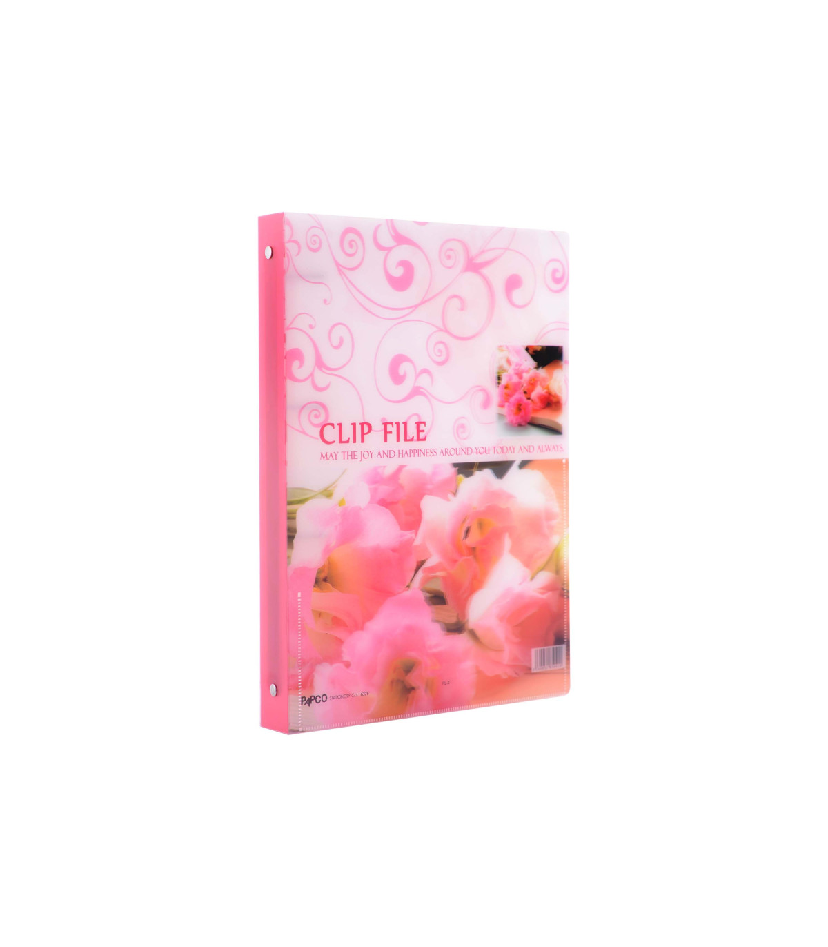 کلاسور چهار حلقه طرح دار