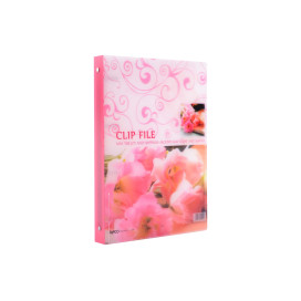 کلاسور چهار حلقه طرح دار