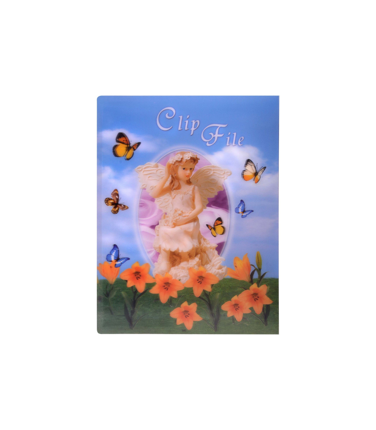 کلاسور چهار حلقه طرح دار