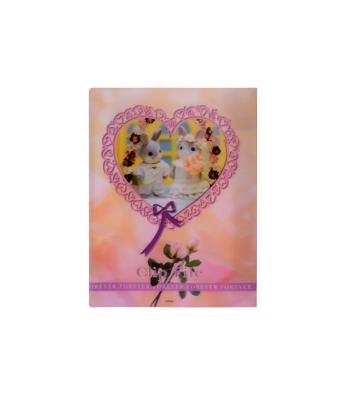 کلاسور چهار حلقه طرح دار