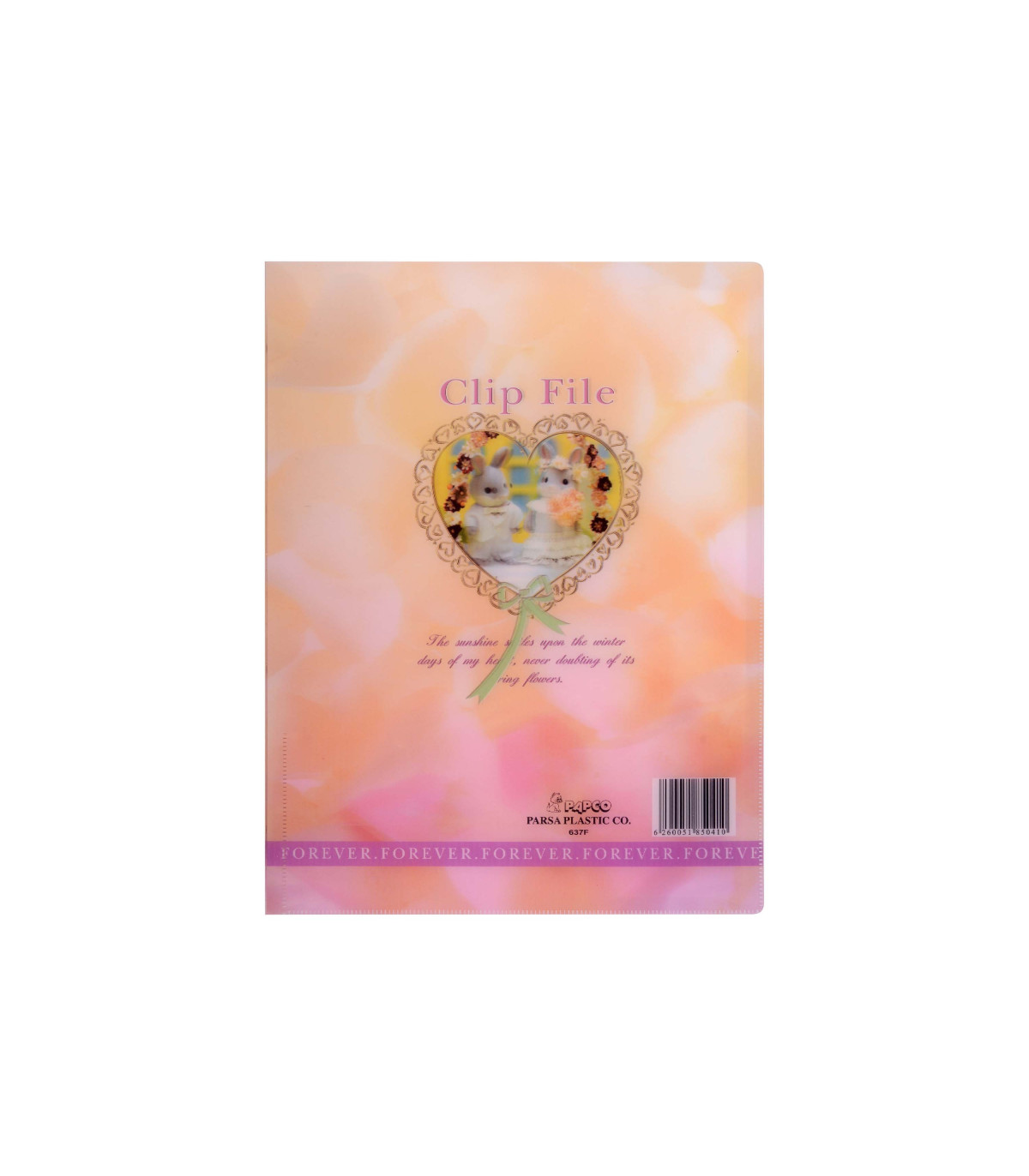 کلاسور چهار حلقه طرح دار