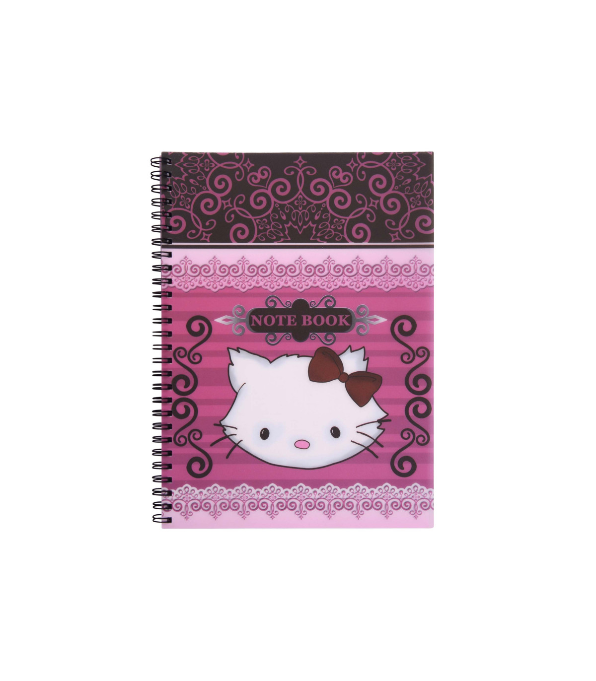 دفتر طرح دار  انگلیسی 60 برگ