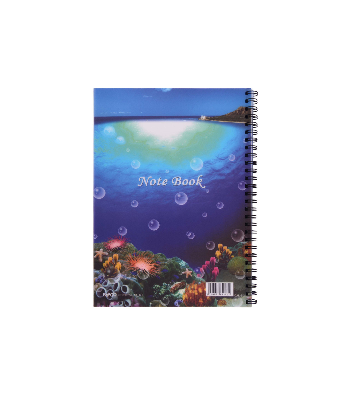 دفتر طرح دار  انگلیسی 60 برگ