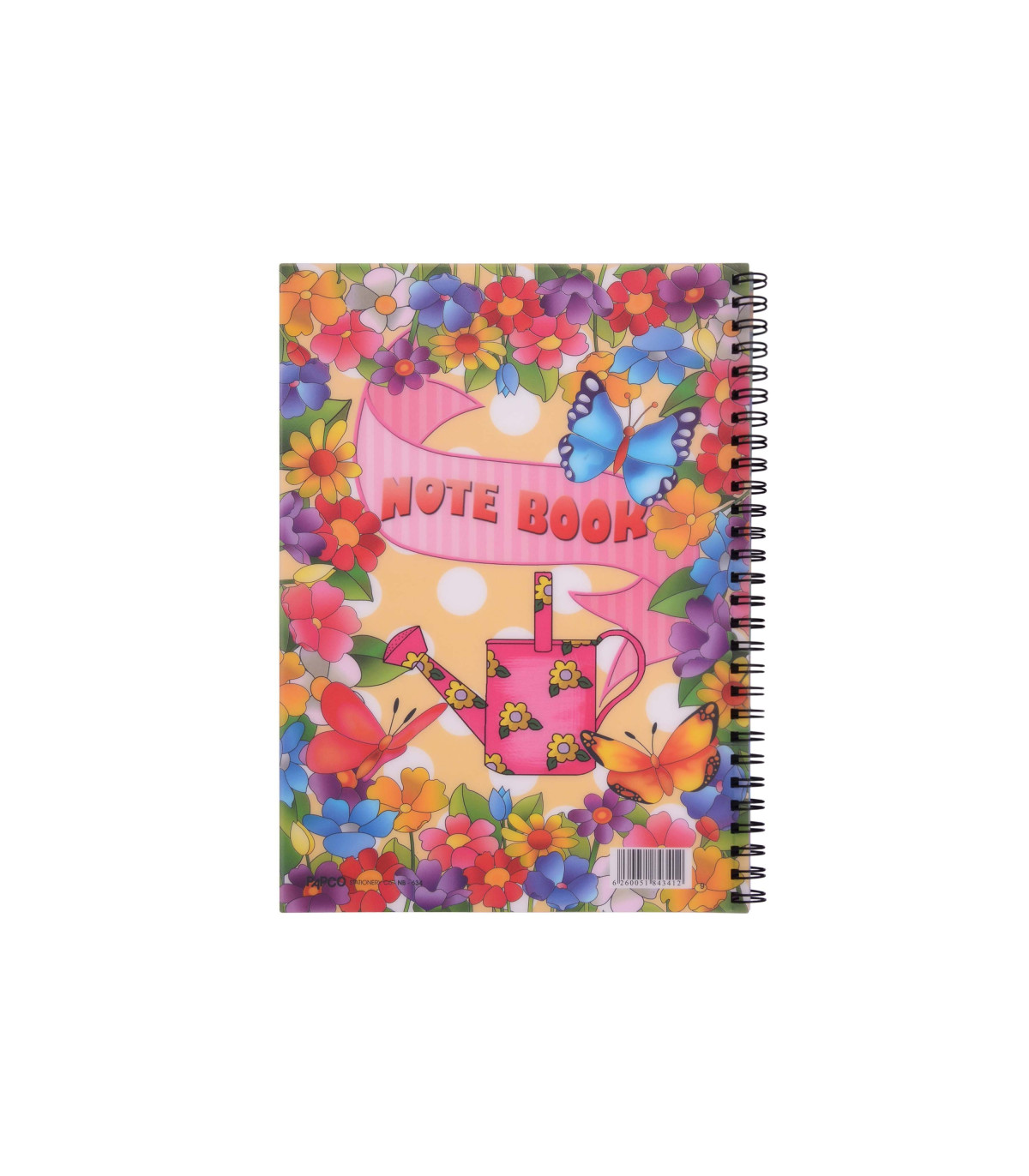 دفتر طرح دار  انگلیسی 60 برگ