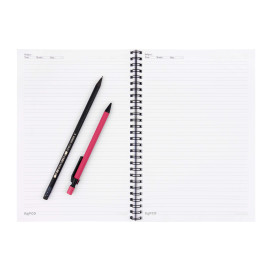 دفتر طرح دار  انگلیسی 60 برگ