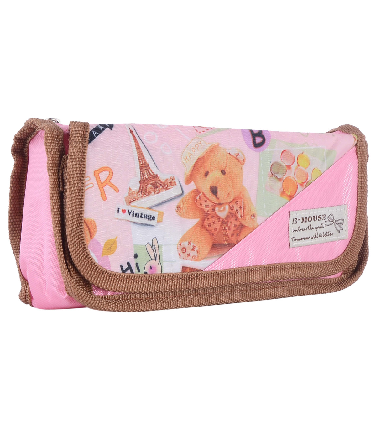 جامدادی زیپی درب دار بزرگ