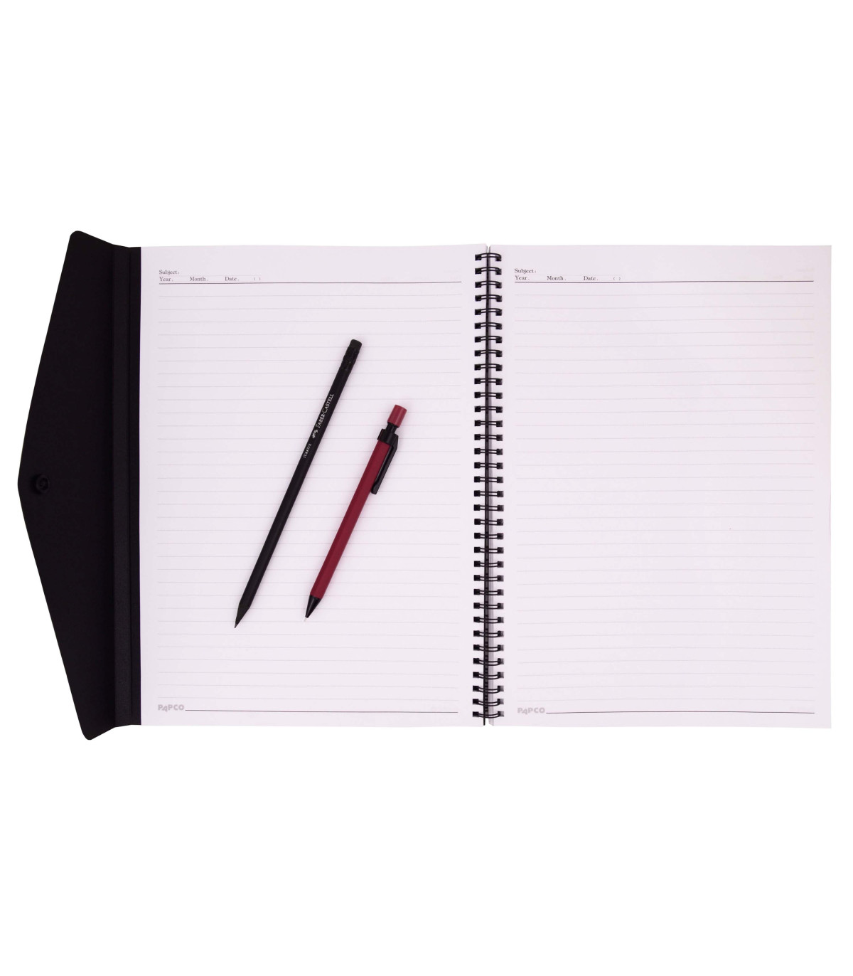 دفتر 80 برگ دکمه دارA4