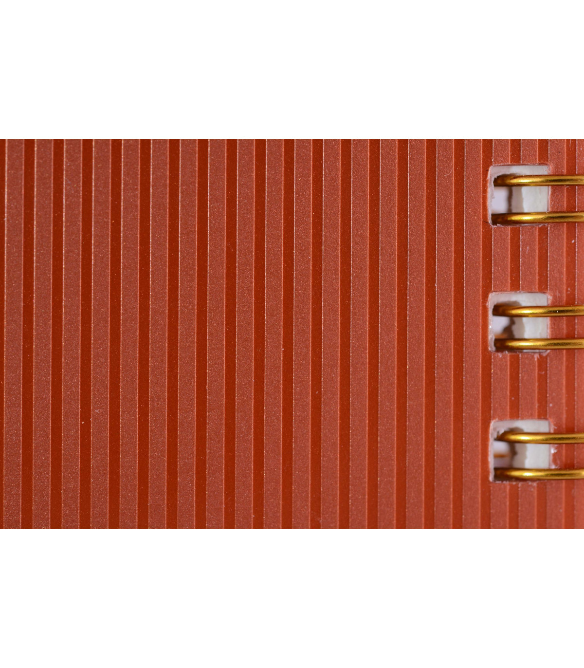 دفتر یادداشت با سیم طلایی