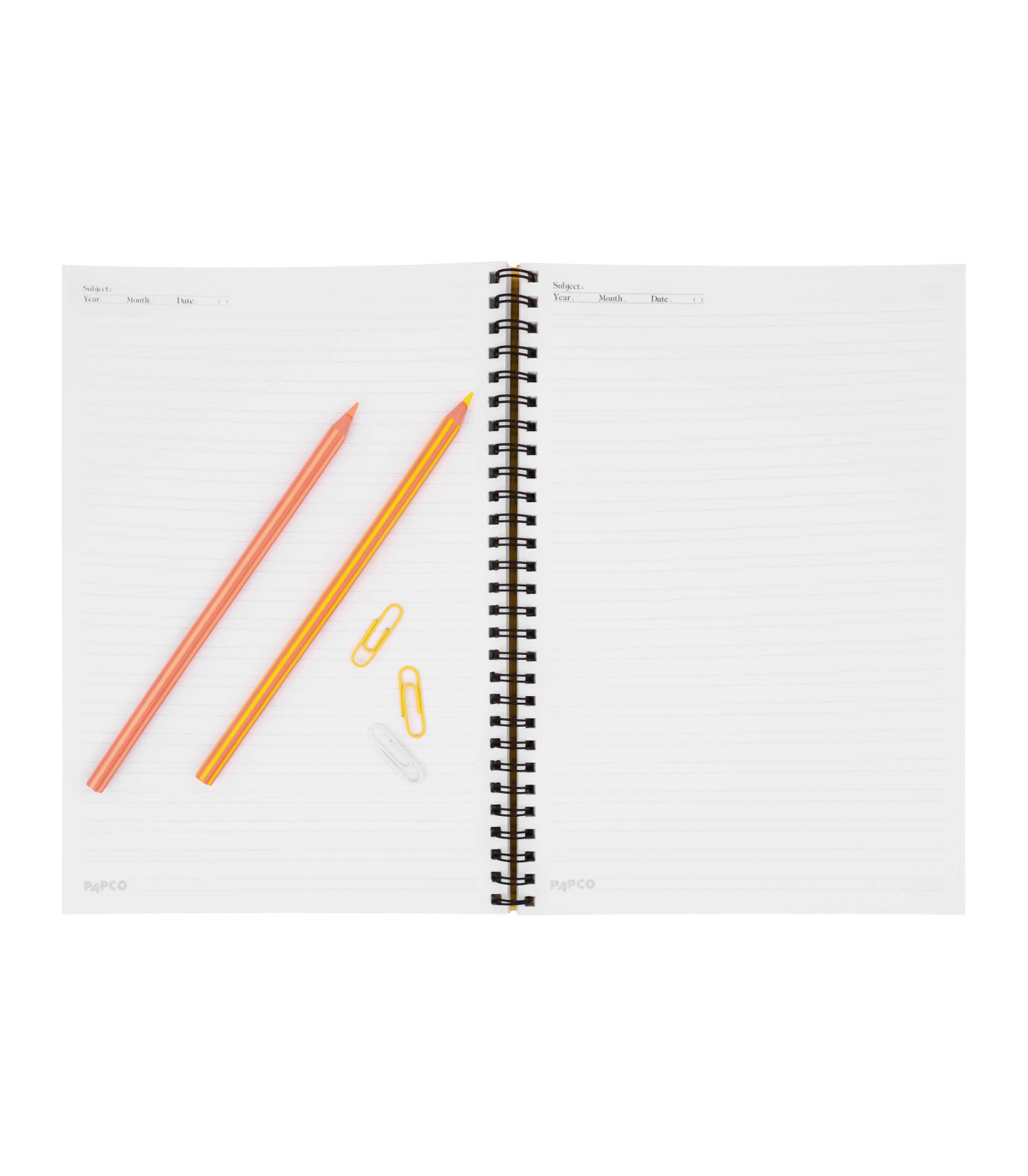 دفتر  انگلیسی 100 برگ شفاف