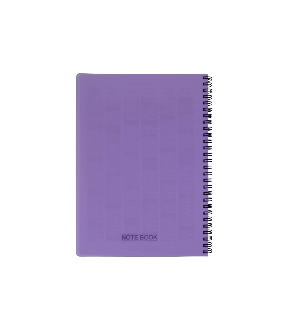 دفتر  فارسی 100 برگ شفاف