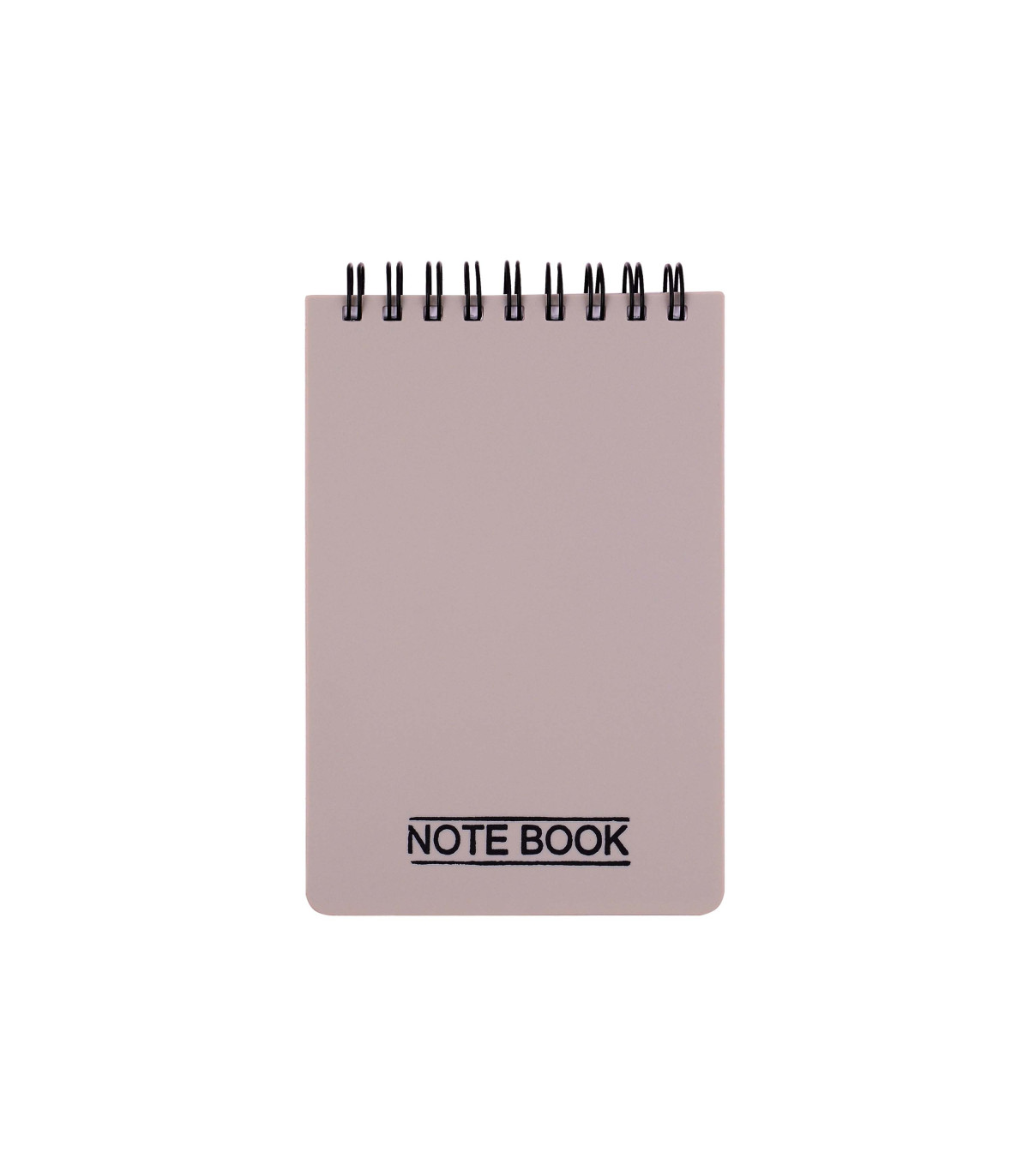 دفتر یادداشت سیم از بالا 100 برگ مات