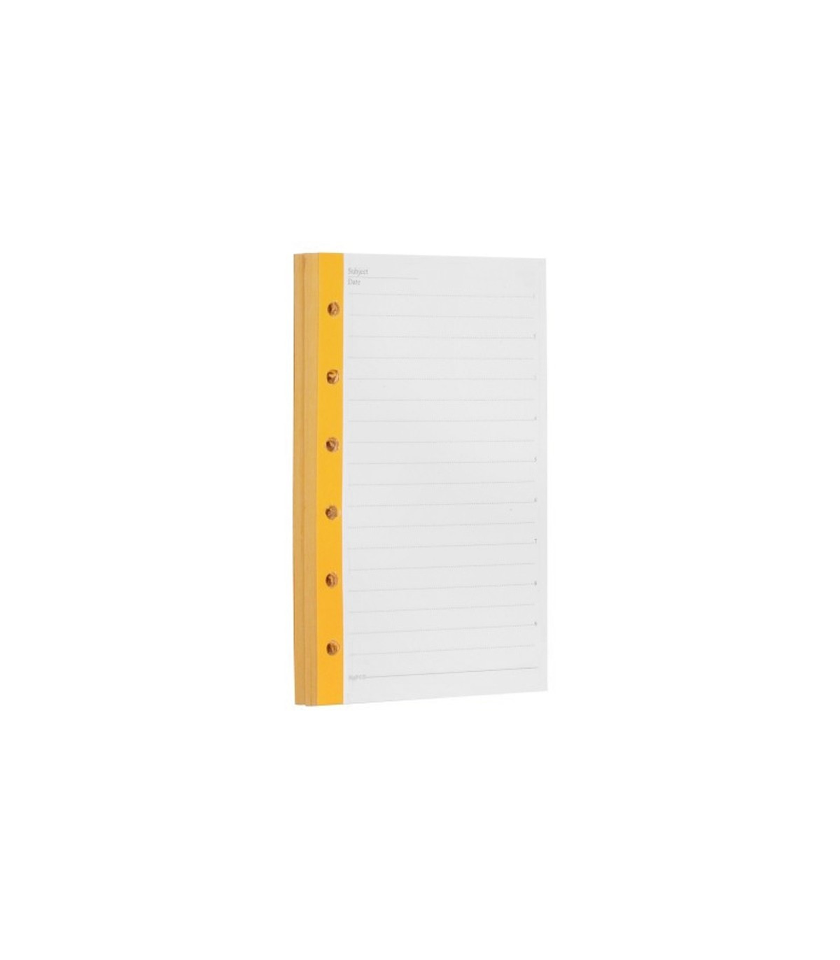 اوراق دفتر یادداشت قفل فلزی