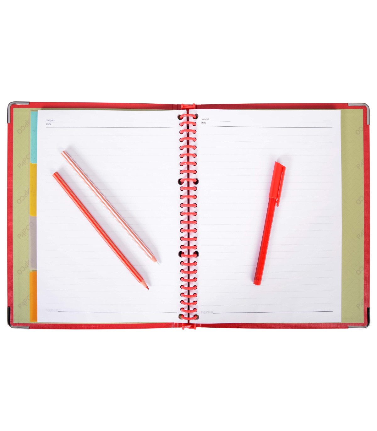 دفتر کلاسوری مقوایی 100 برگ