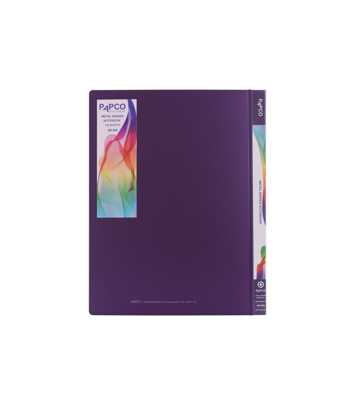 دفتر کلاسوری 140 برگ قفل فلزی