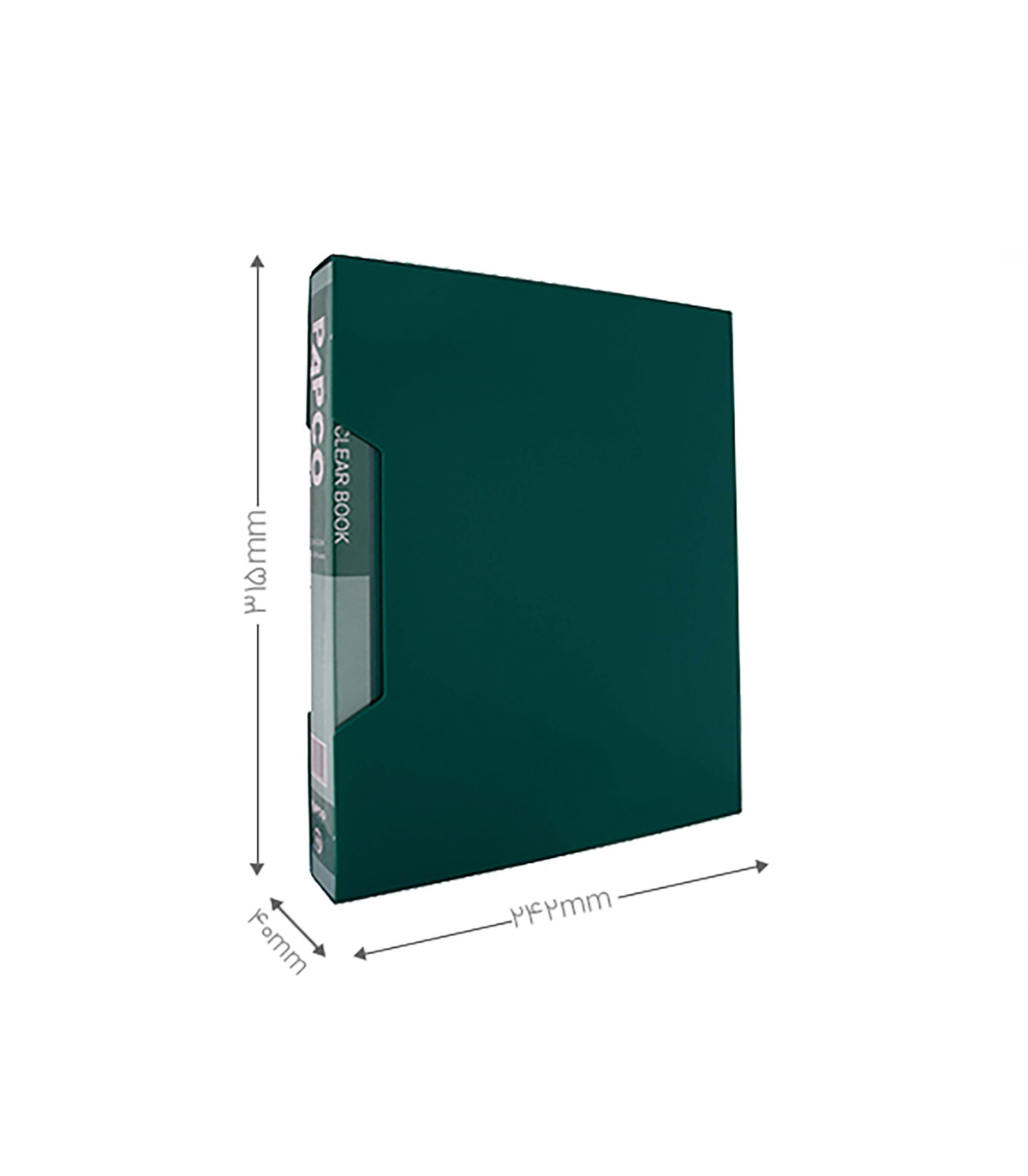 کلیر بوک 60 برگ قاب دار مات