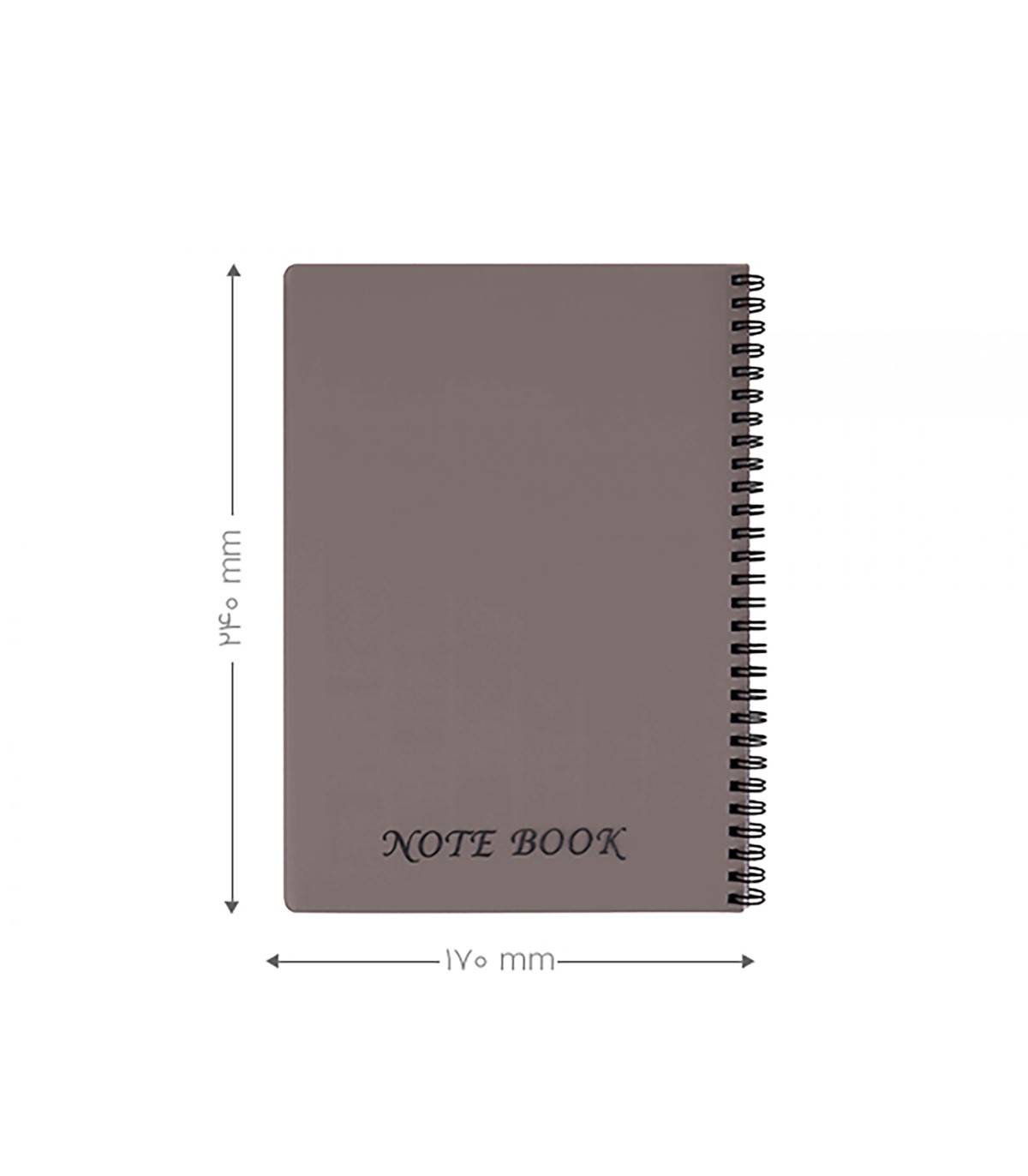 دفتر فارسی  60 برگ