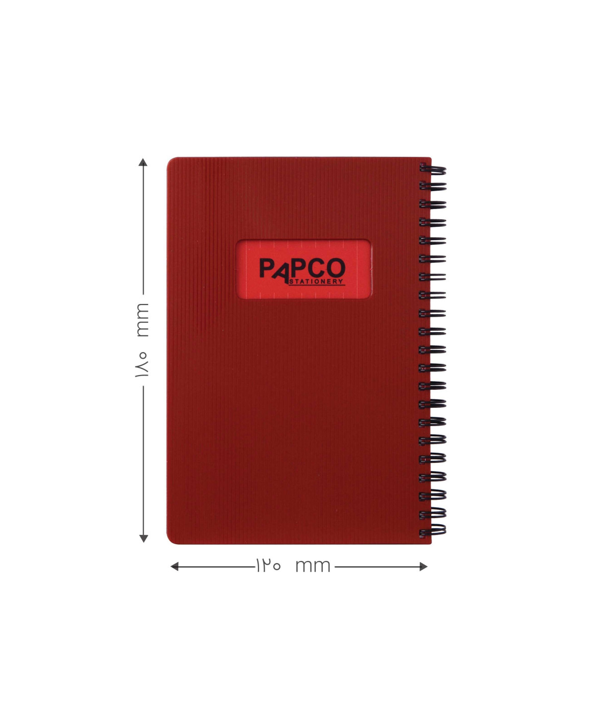 دفتر یادداشت شطرنجی متالیک 100 برگ