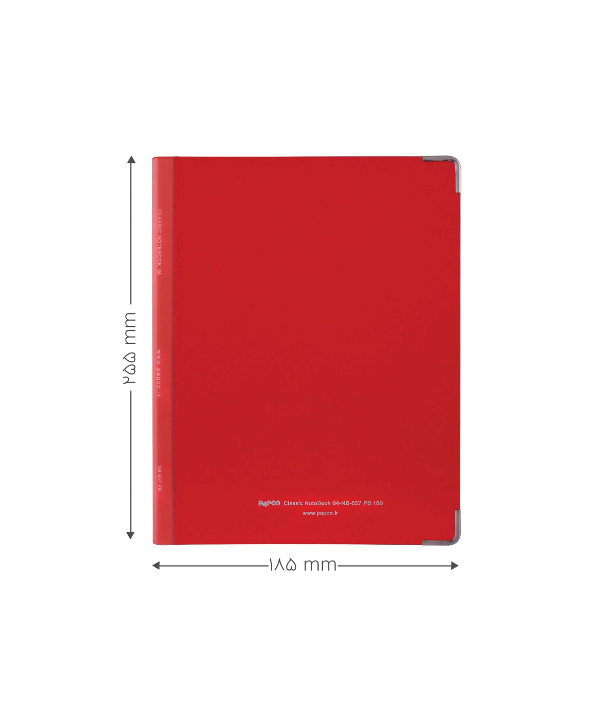 دفتر کلاسیک 04-160 برگ
