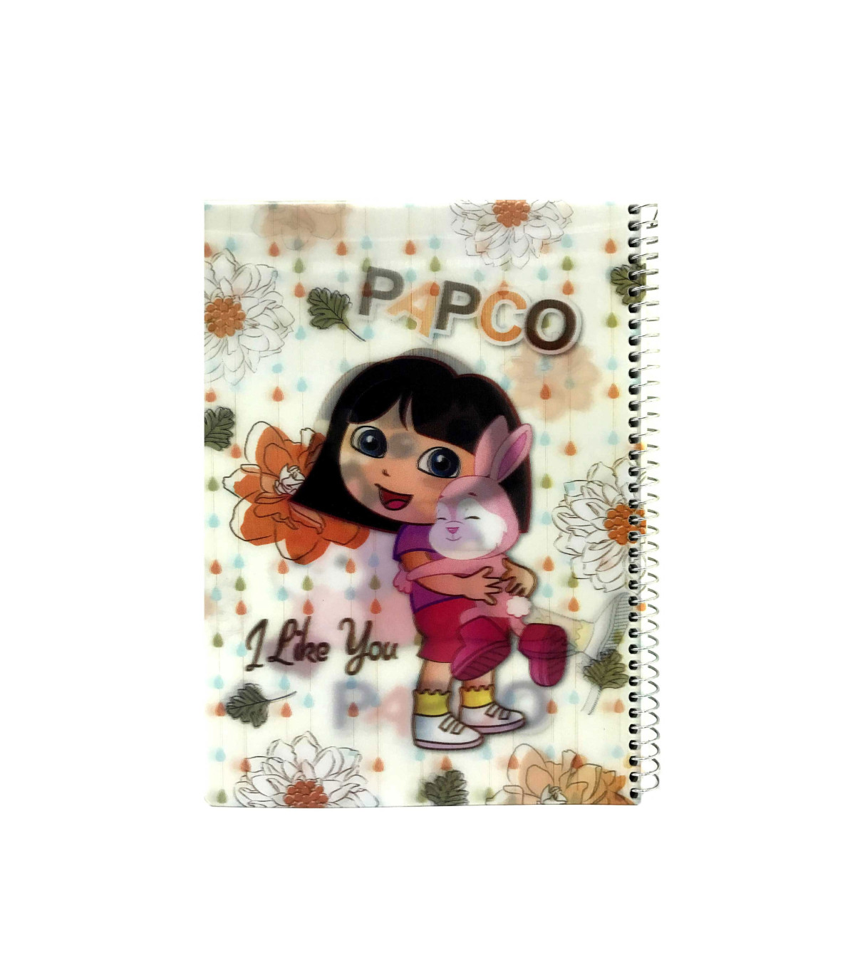 دفتر 100 برگ سه بعدی فنر گرد