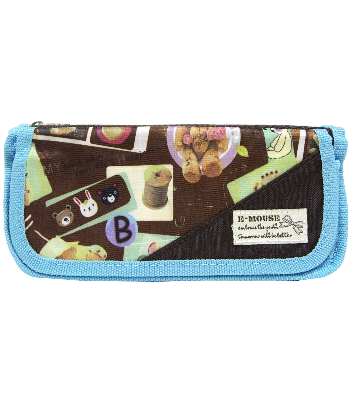 جامدادی زیپی درب دار بزرگ