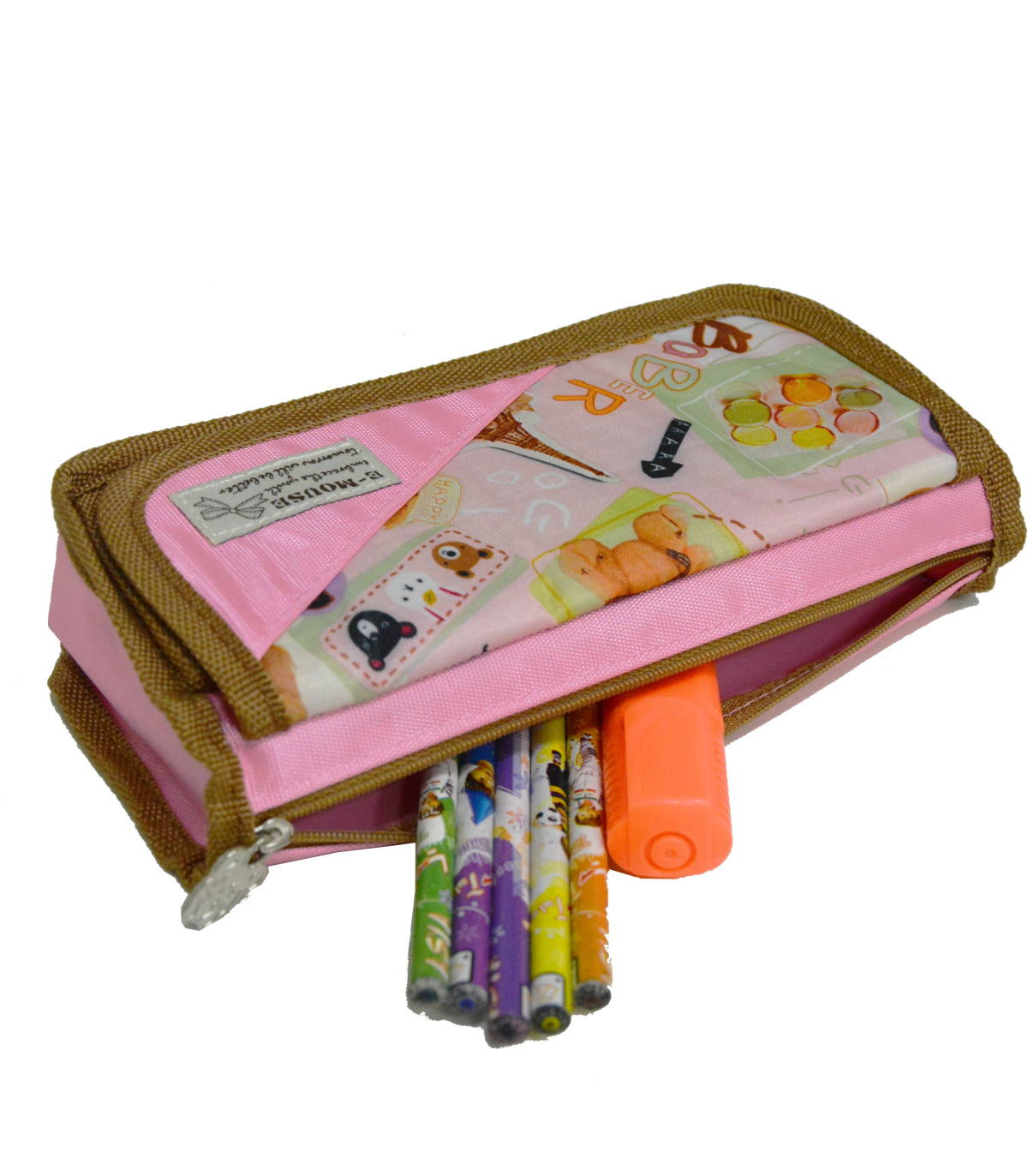 جامدادی زیپی درب دار بزرگ