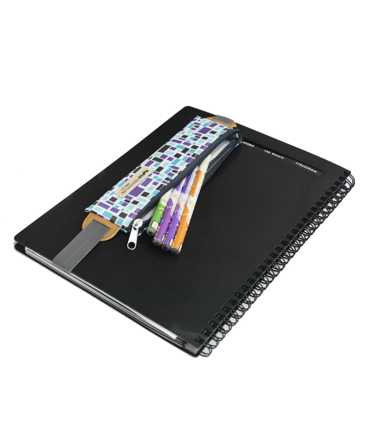 جامدادی زیپی کش دار همراه