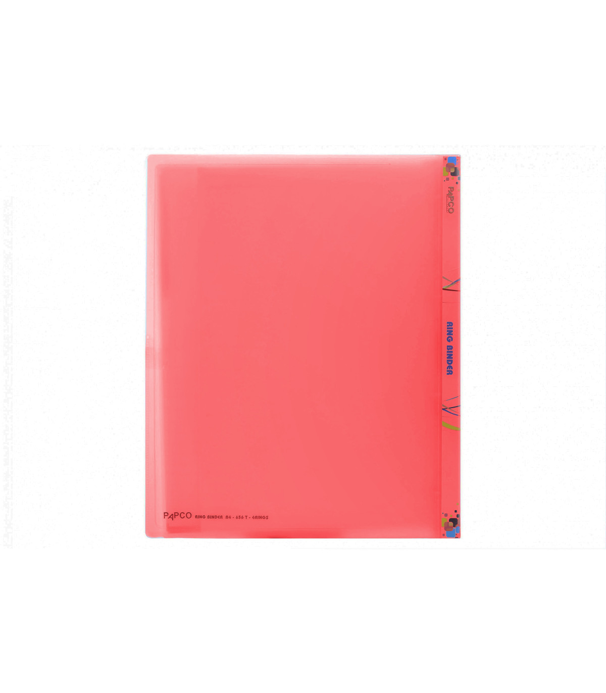 کلاسور 4 حلقه اسپرت شفاف