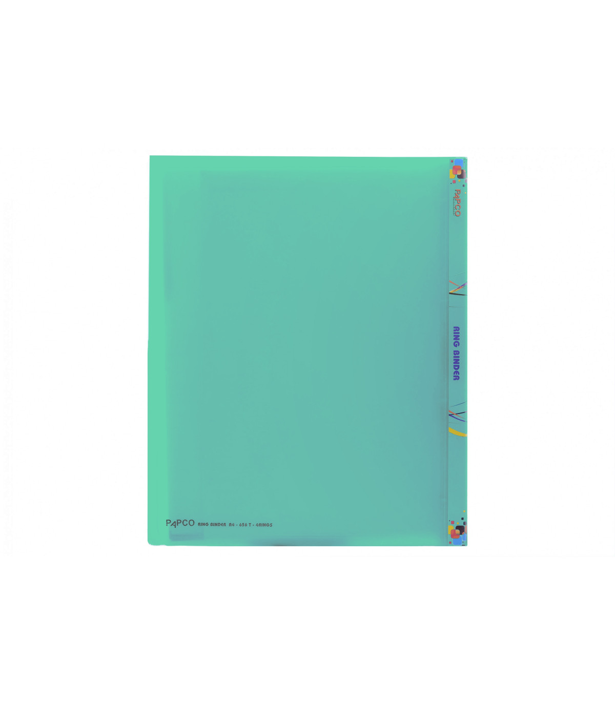 کلاسور 4 حلقه اسپرت شفاف