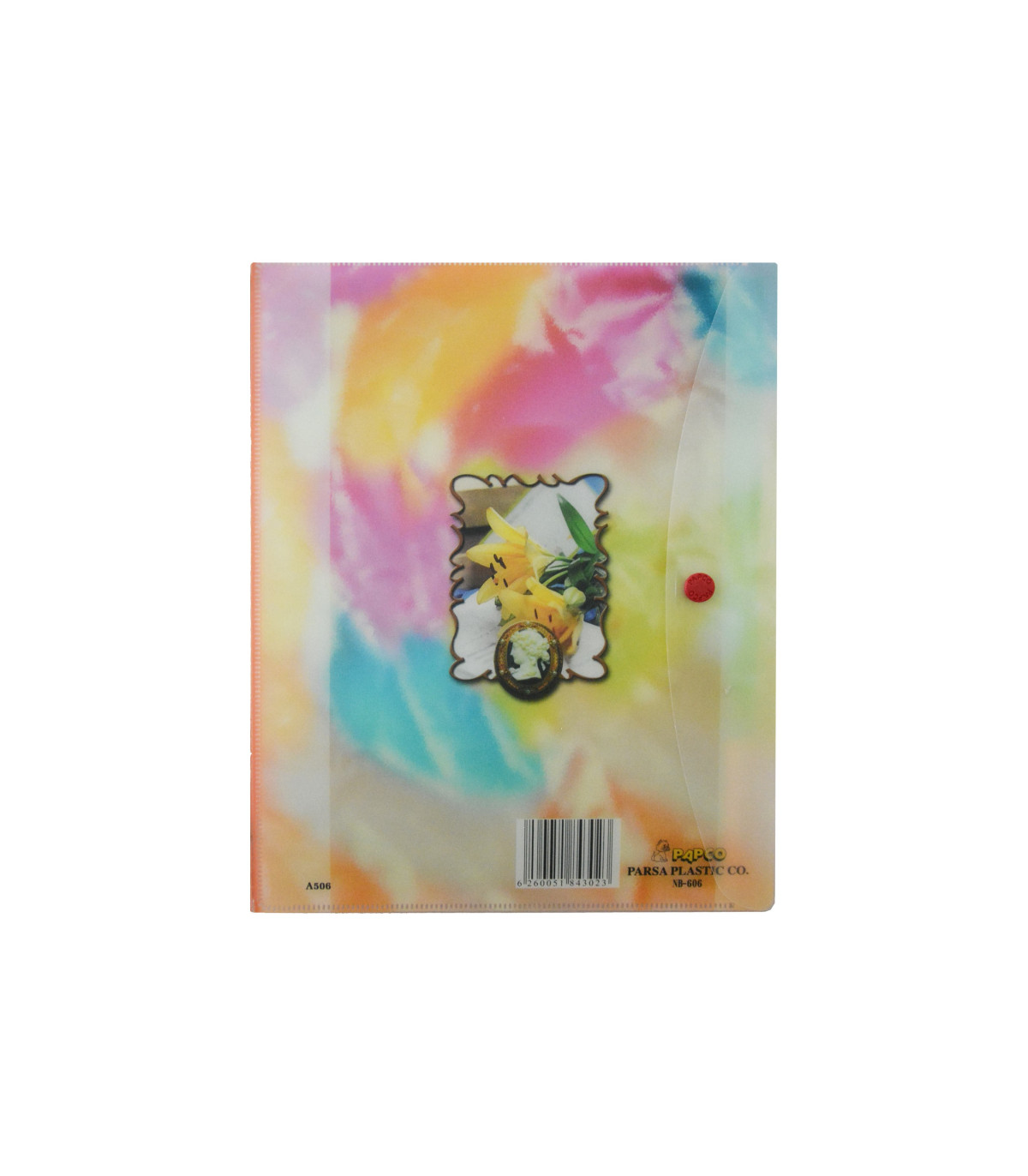 دفتر جیبدار طرح دار 100 برگ