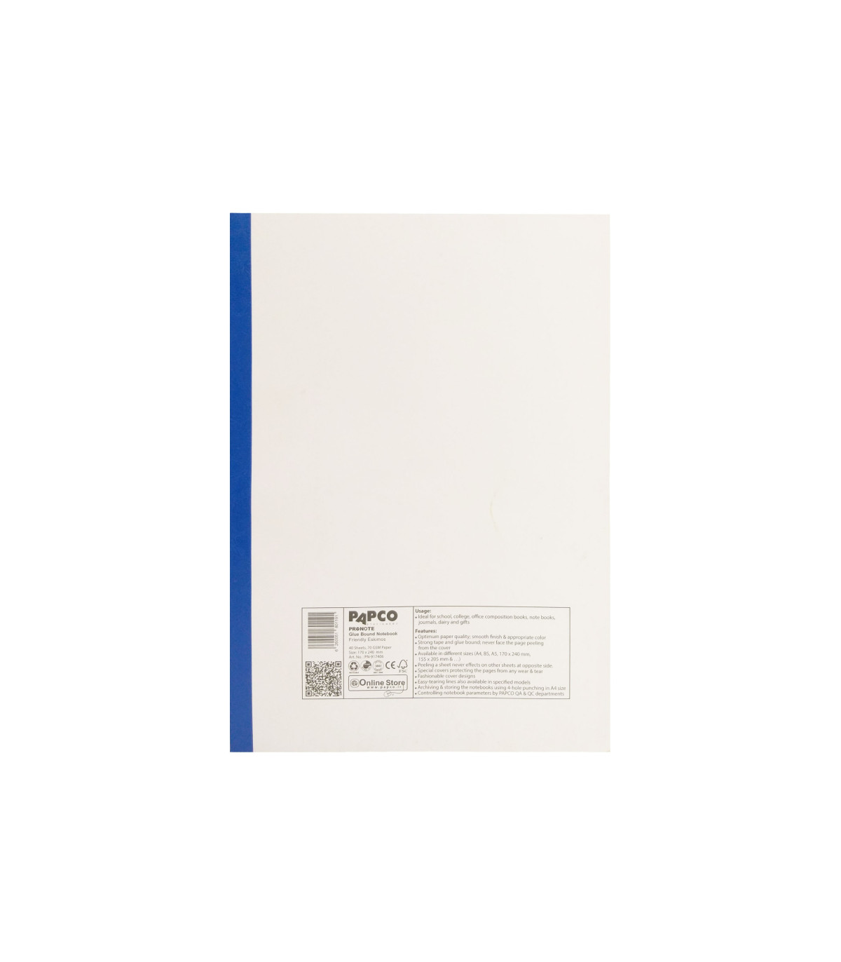 دفتر پرونت یک خط 40 برگ