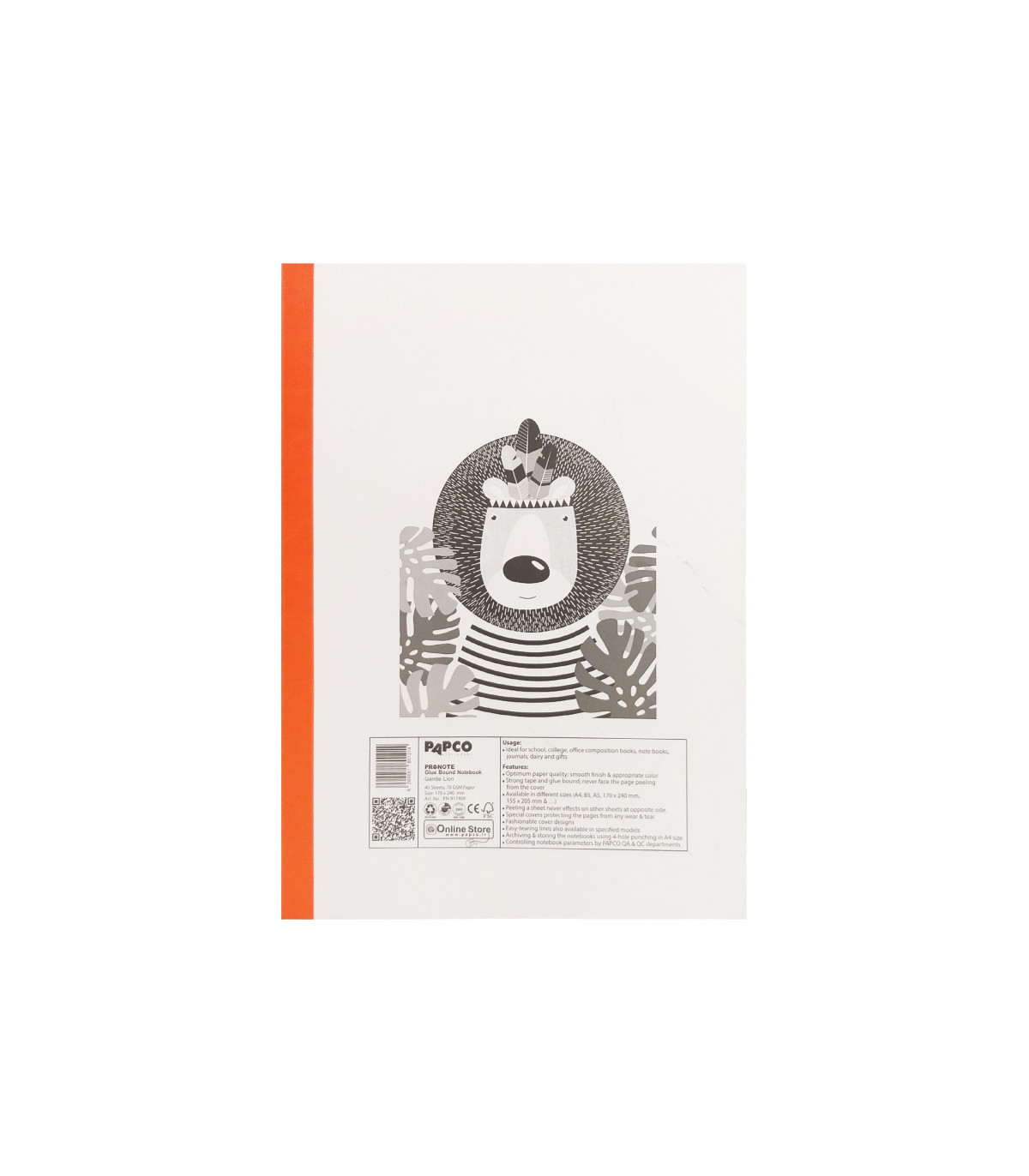 دفتر پرونت یک خط 40 برگ