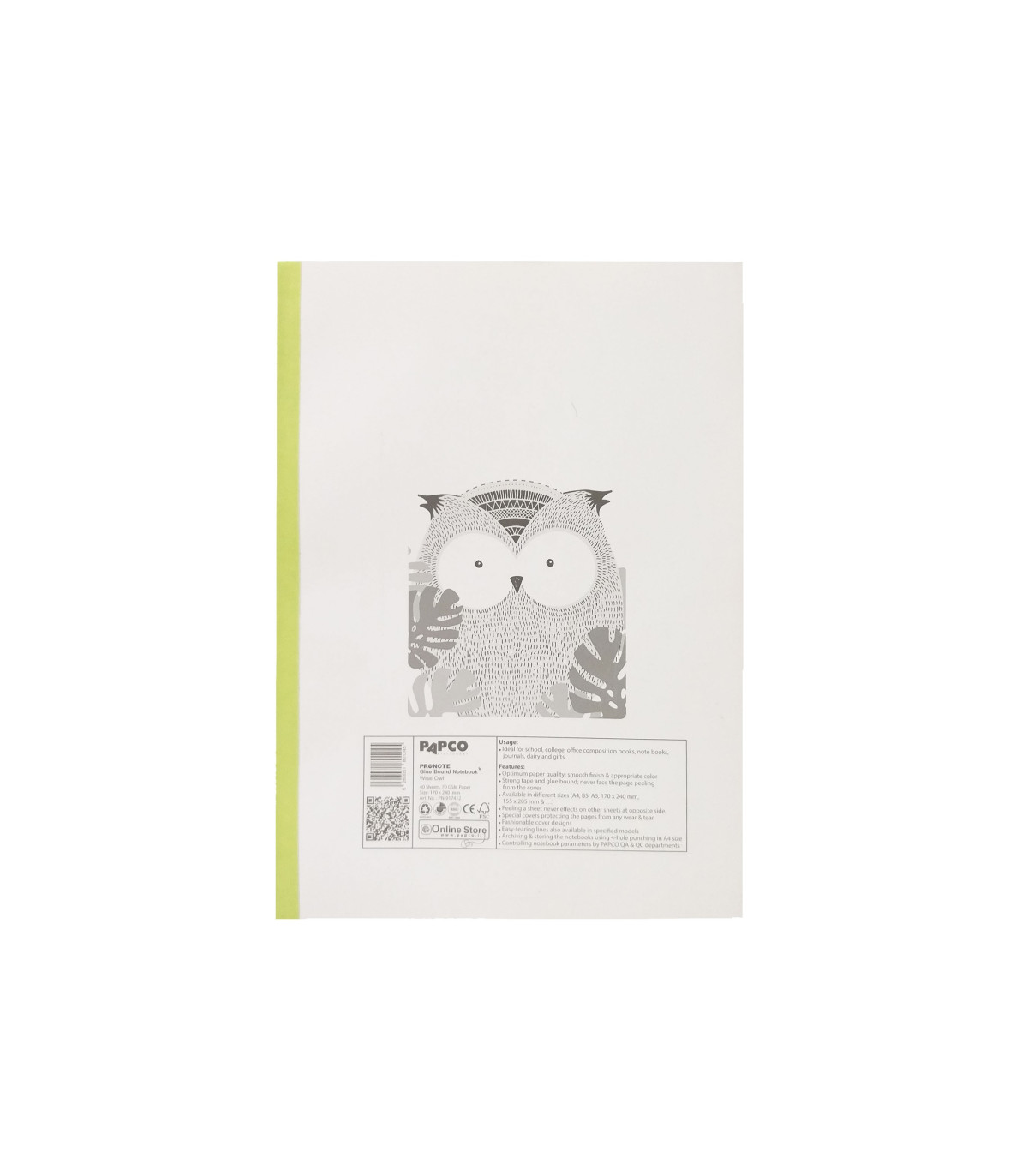 دفتر پرونت یک خط 40 برگ