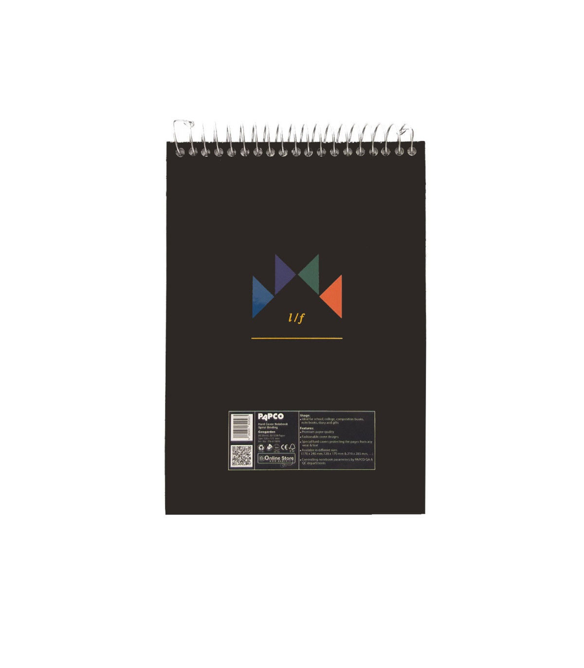 دفتر یادداشت جلد سخت 80 برگ