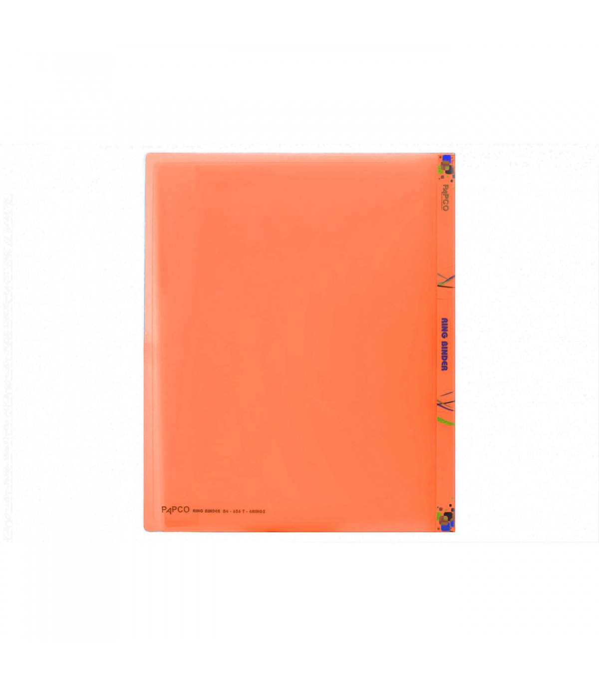 کلاسور 4 حلقه اسپرت شفاف