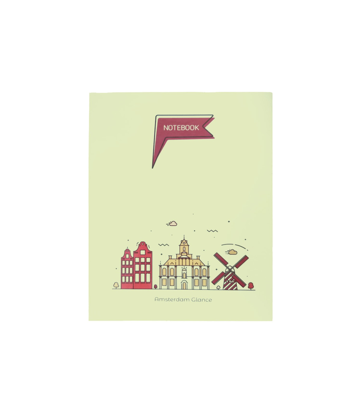 دفتر کلاسوری جلد سخت 160 برگ